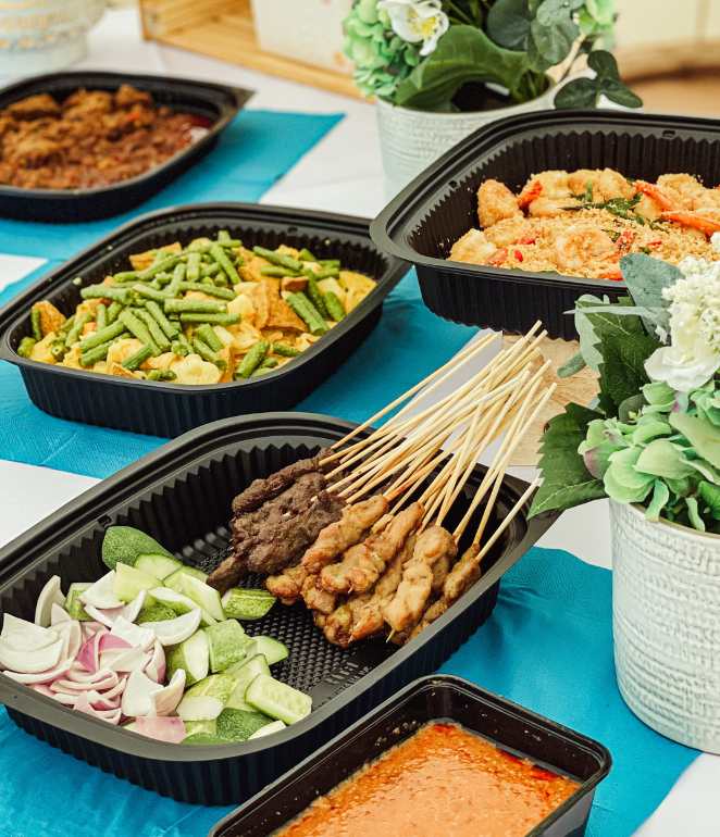 Mini Buffet Set for intimate gathering | Bento Catering Menu | Yea! Mama Experiential Catering is Halal Catering Company based in Singapore