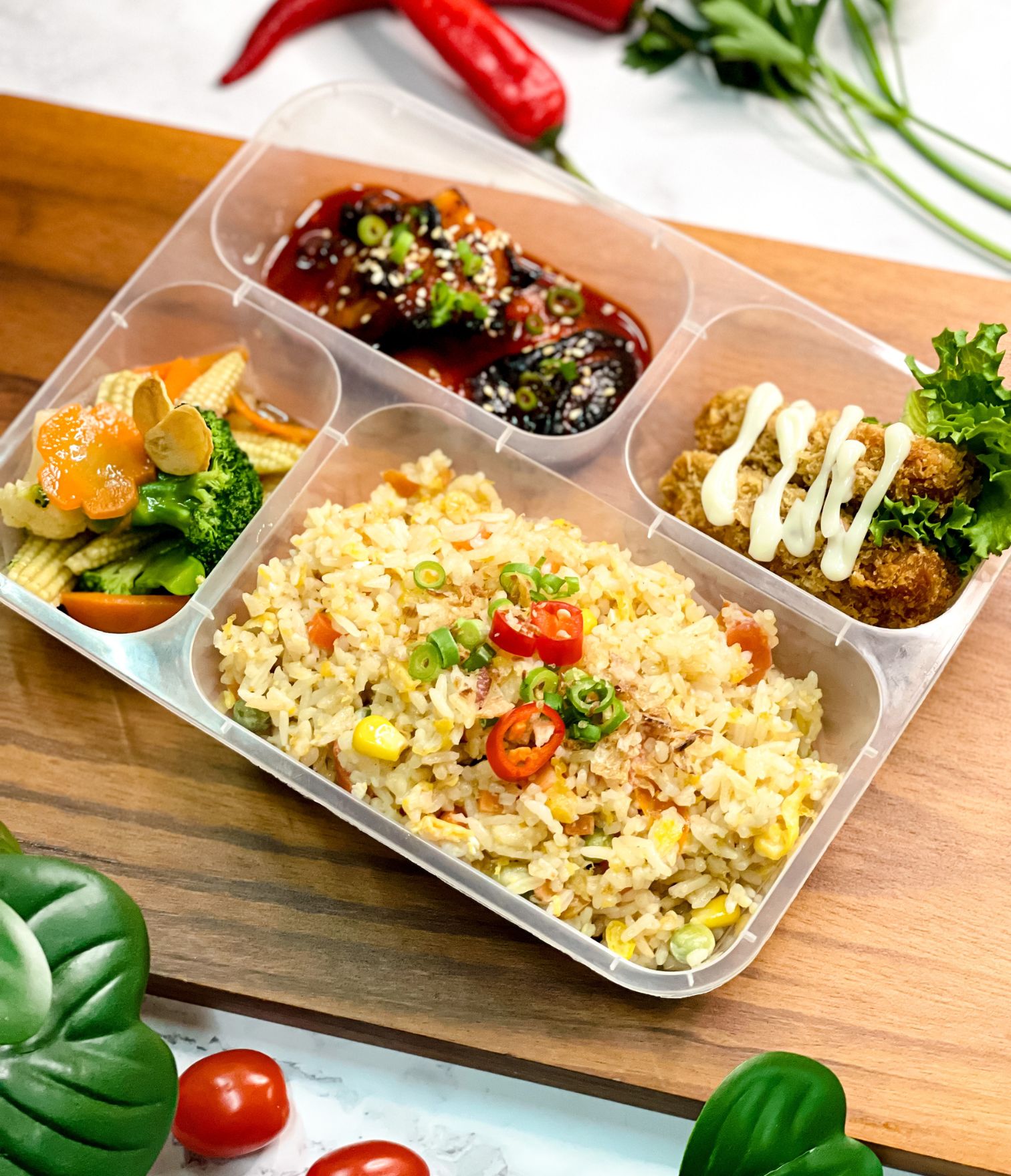 Yea! Mama Experiential Catering's Corporate Bento for big events and company lunch