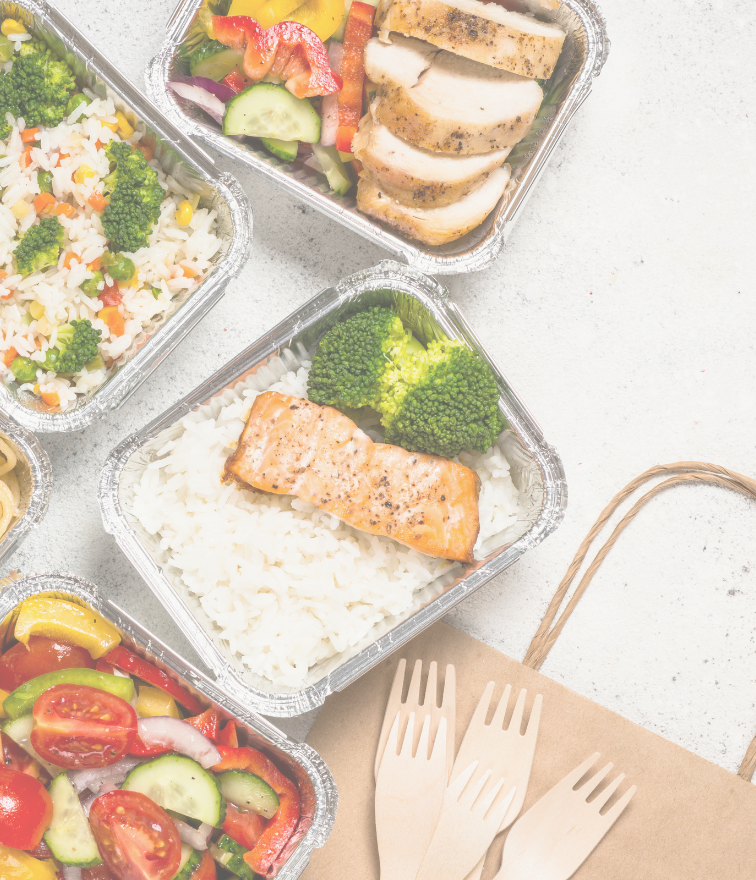 Boxed lunch for seminar catering